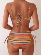 Biquíni Meia Taça Sustentação Estampado Resort