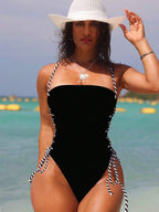 Maiô Tomara Que Caia Com Amarração Resort Chic