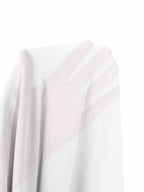 Saída De Praia Vestido Curto Transparente Manga Longa