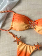 Biquíni Tomara Que Caia Com Aplicações Marinhas Resort